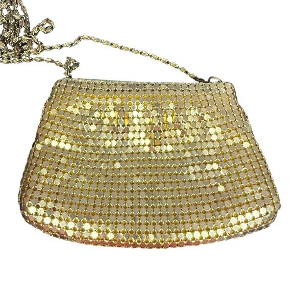 Vintage Y&S Original Gold Chainmail Mesh Purse & Wallet - Picture 8 of 10